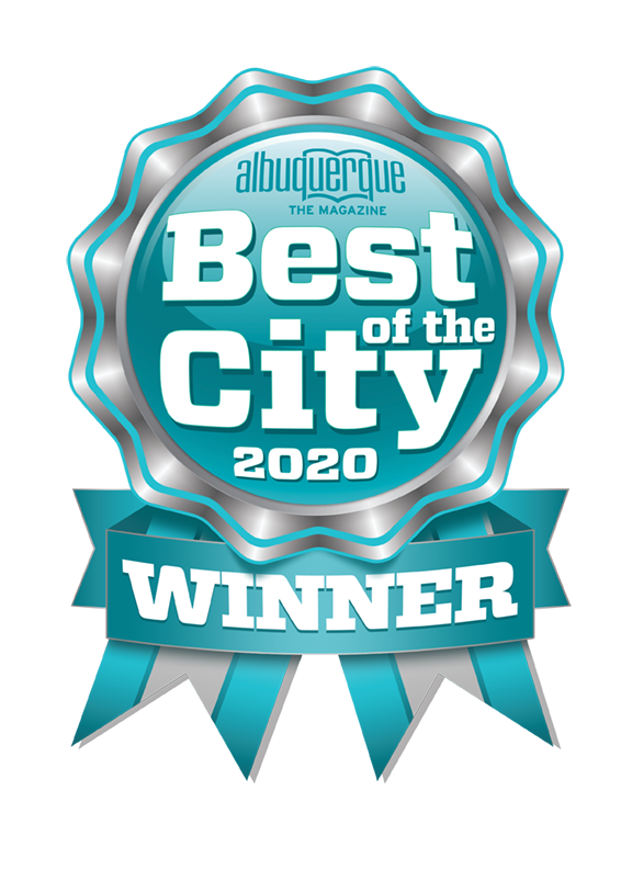 Lerner and Rowe - Albuquerque Magazine Award Badge 2020