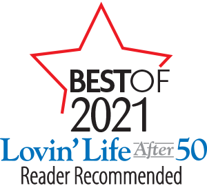 Lovin'Life After 50 Reader Recommended Best of 2021 logo