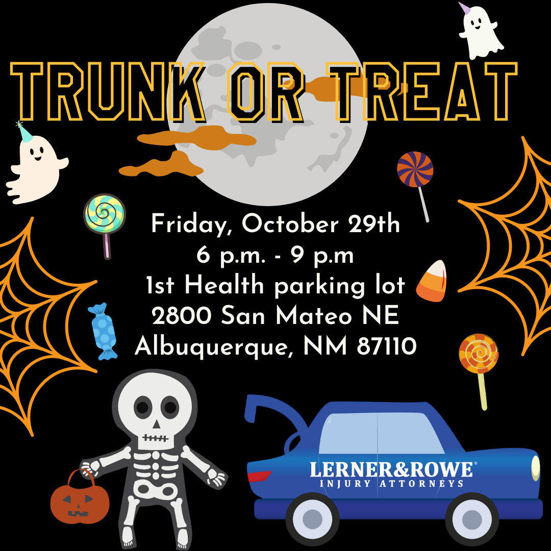 2021 FREE Albuquerque Trunk or Treat Lerner & Rowe Injury Attorneys