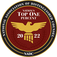 2022 Nation's Top One Percent - National Association of Distinguished Counsel