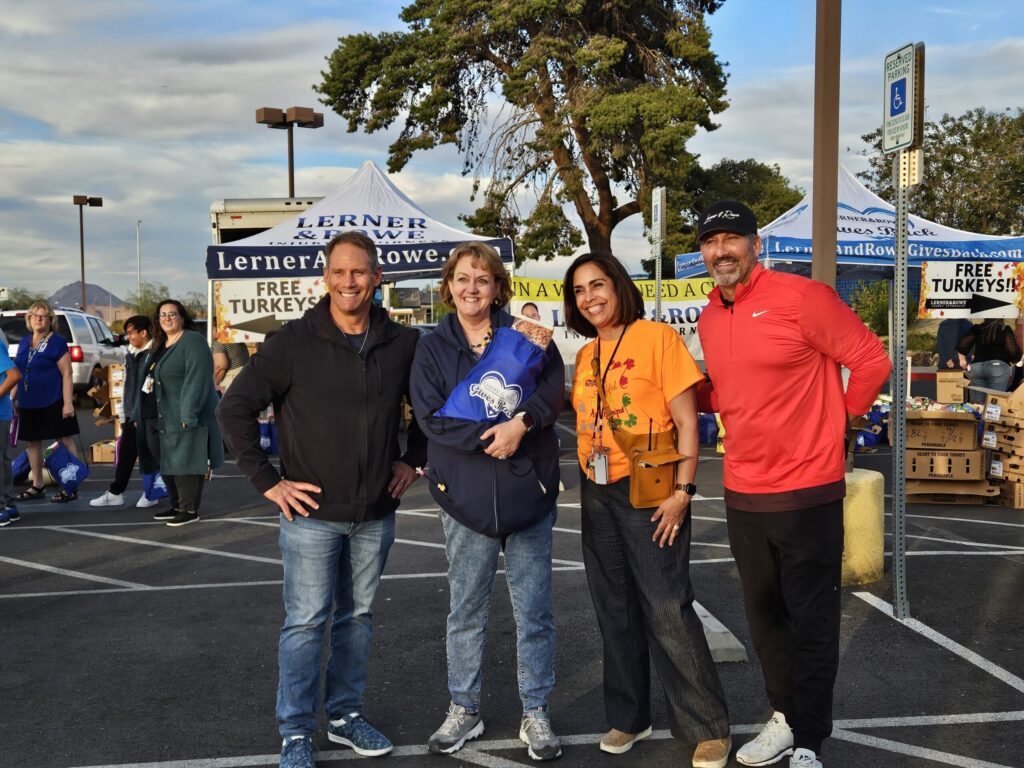 Lerner and Rowe Giving Back to the Community - Turkey Giveaway