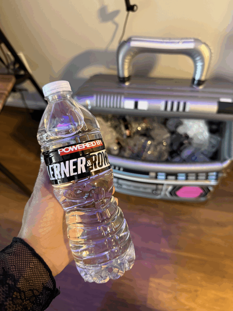 water bottles powered by Lerner and Rowe