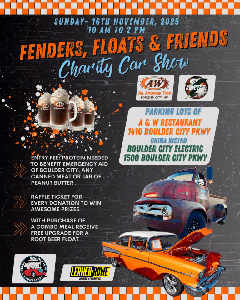 Fenders, Floats, & Friends Charity Car Show Sponsor
