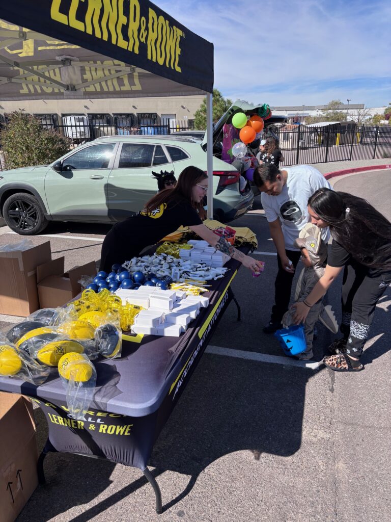 Trunk-or-Treat booth at Topgolf Albuquerque