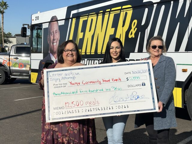 2025 Yuma Community Food Drive Donation