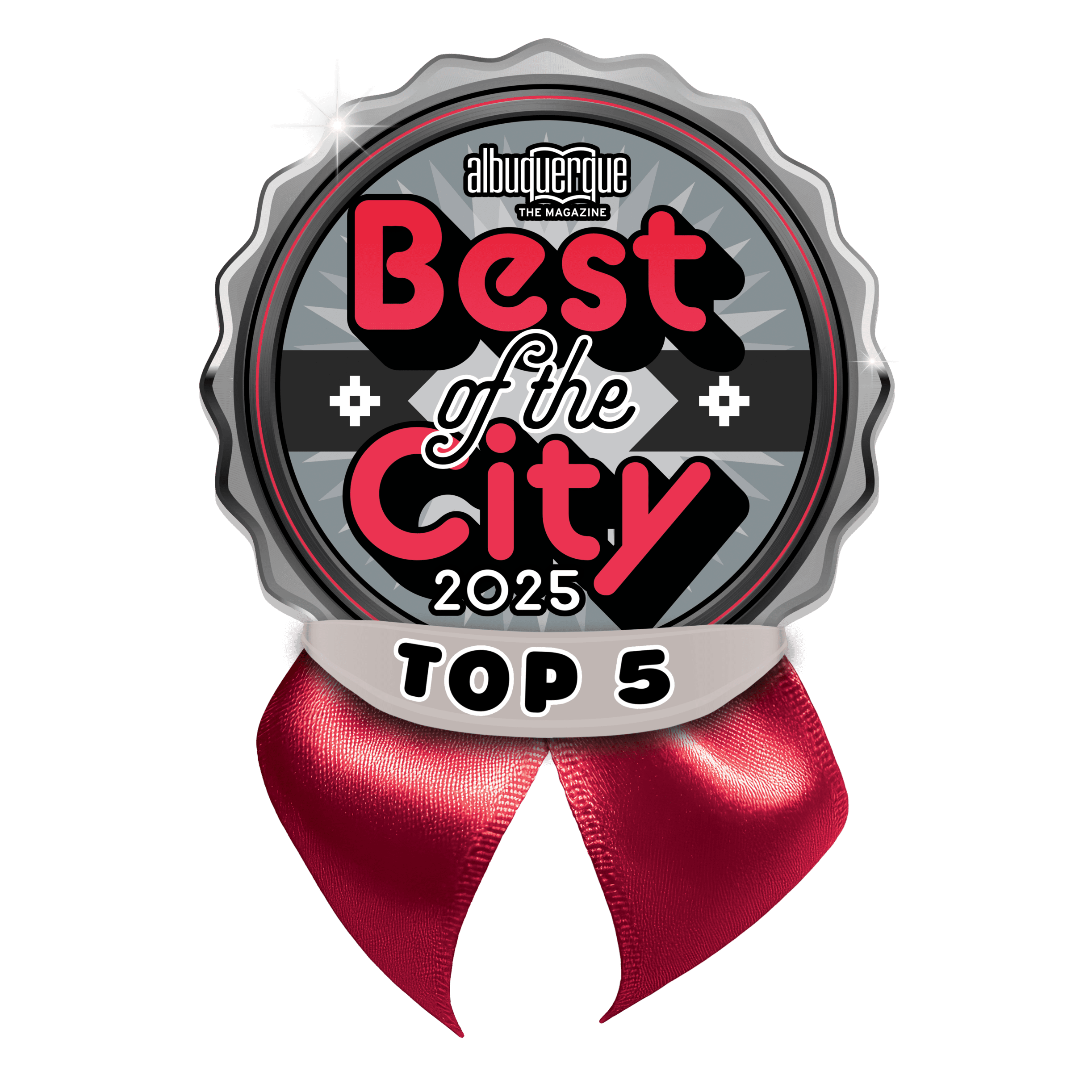 Lerner and Rowe - Albuquerque Magazine Top 5 Award Badge 2025
