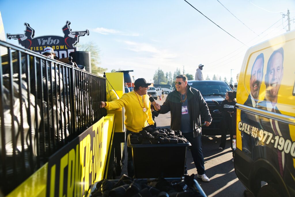KRowe interview Vrbo Fiesta Bowl Parade
