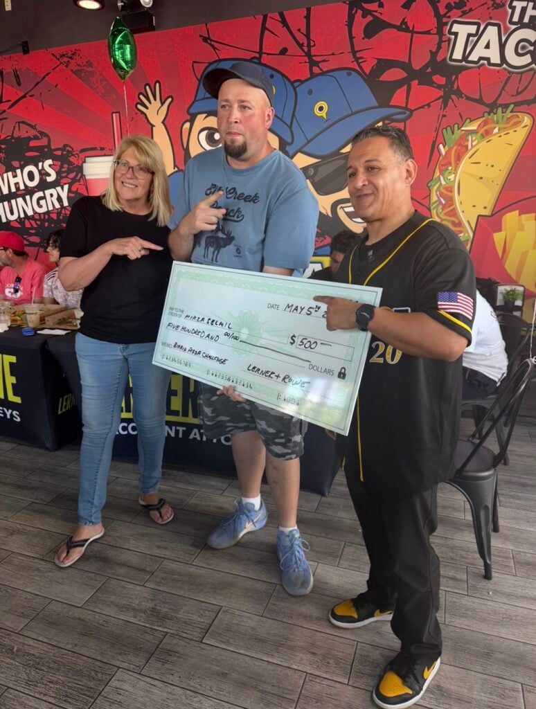 Taco Spot Grand Relaunch Tempe - Contest winner