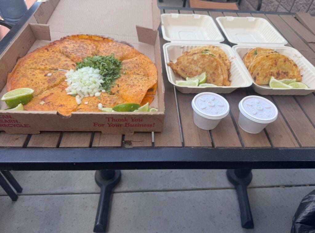 Contest food - Taco Spot Grand Relaunch Tempe