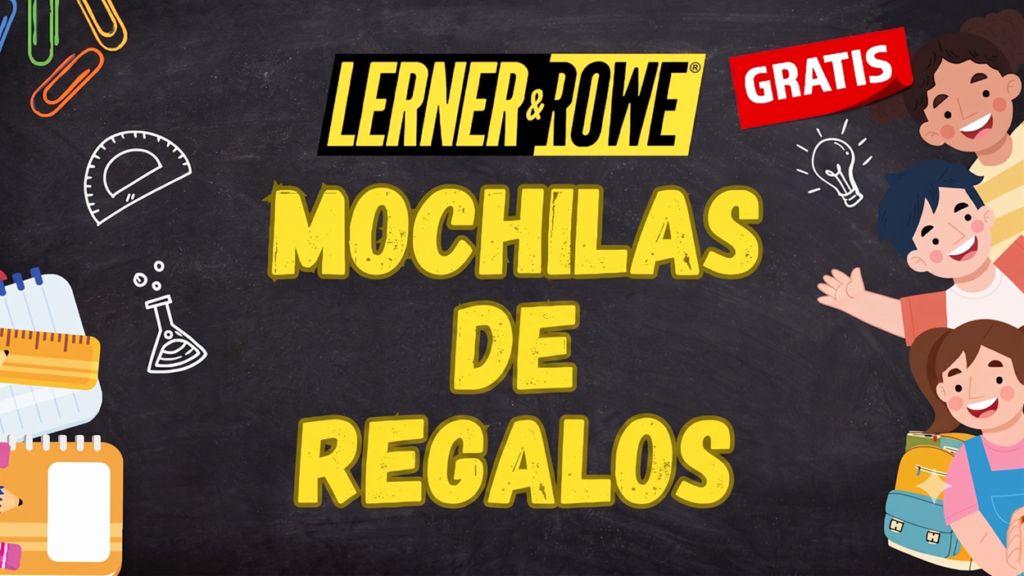 Lerner and Rowe entrega mochilas GRATIS para el regreso a clases