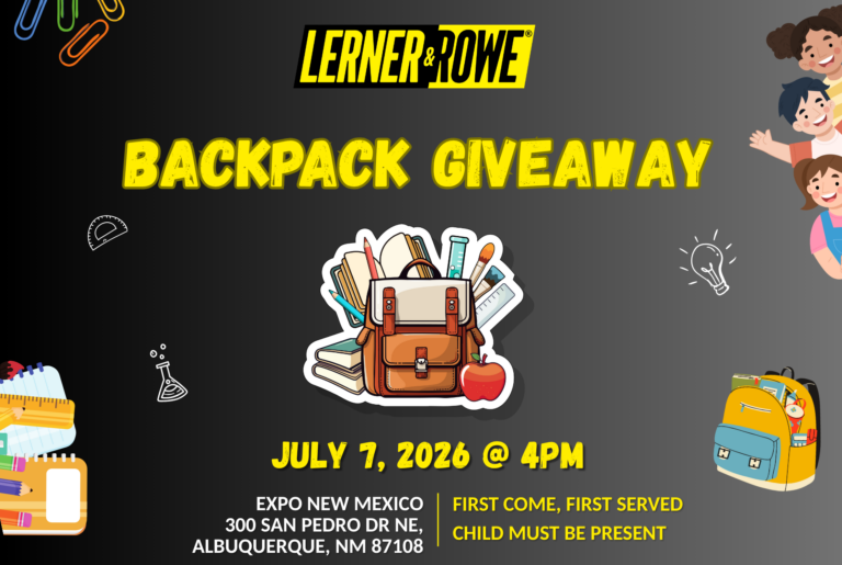 Albuquerque Free Backpack Giveaway