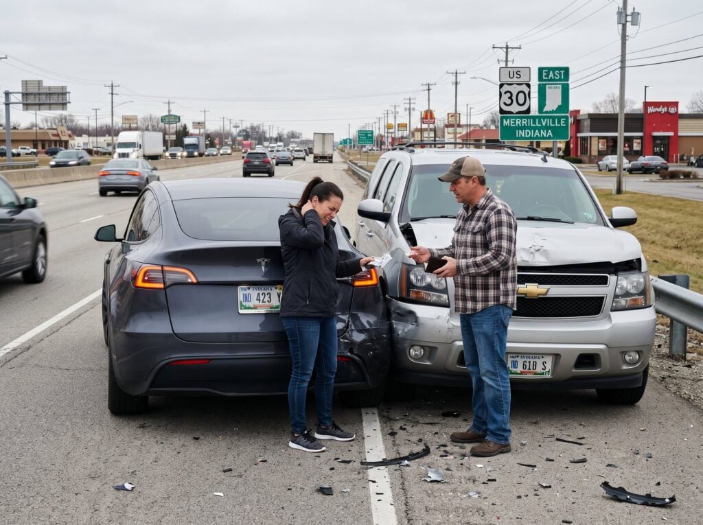 Car Accident in Northwest Indiana | US 30 Automobile Crash