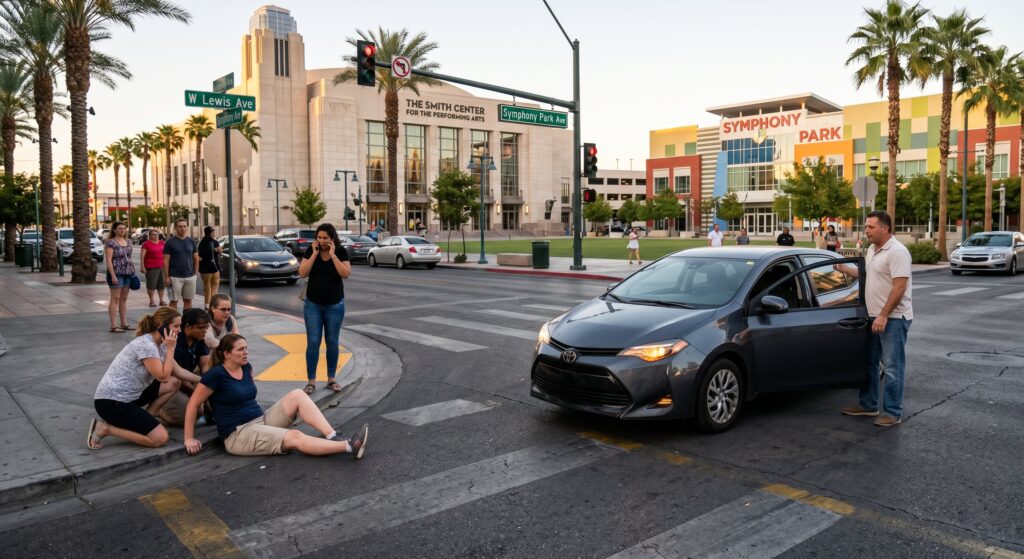 Downtown Las Vegas Pedestrian Injury | Symphony Park Accident Lawyer