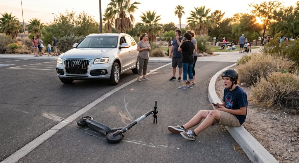 Las Vegas E-Scooter Accident | Nevada Injury Lawyer | Sunset Park Scooter Injury