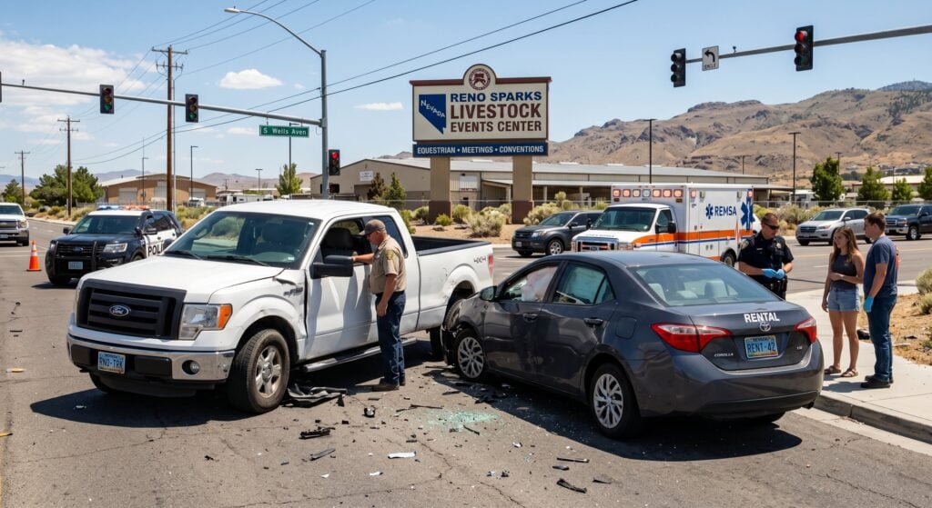 Reno Rodeo Traffic Collision Injury Lawyer | Livestock Events Center Car Accident