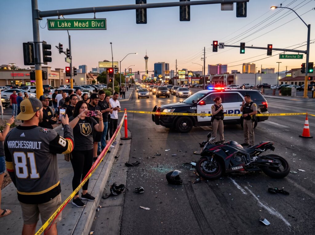 West Lake Mead Blvd Crash | Las Vegas Motorcycle Accident Lawyer
