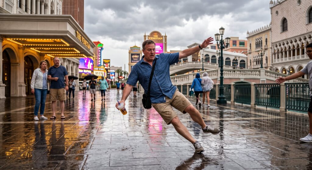 Monsoon Season Casino Injury | Las Vegas Slip and Fall Lawyer