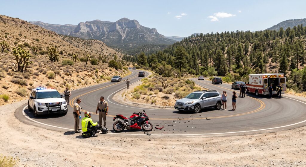 Mount Charleston Motorcycle Crashes | Las Vegas Bike Accident Lawyer