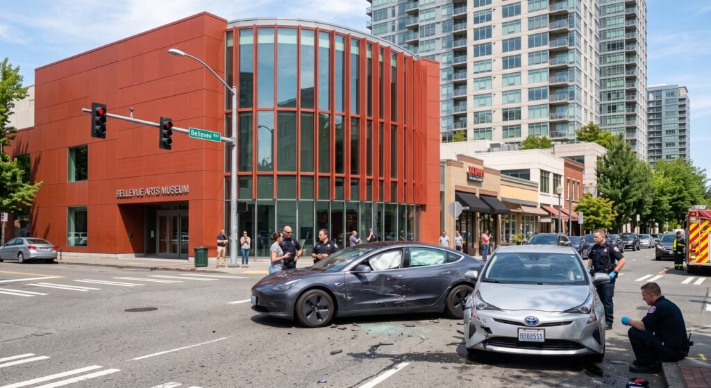 Rear-End Collision in Bellevue, WA | Bellevue Arts Museum Car Accident Lawyer