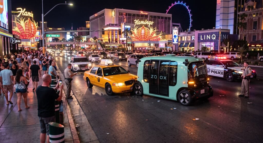 Robotaxi Accident in Las Vegas NV | Zoox Car Crash Lawyer | Nevada Autonomous Vehicle Wreck