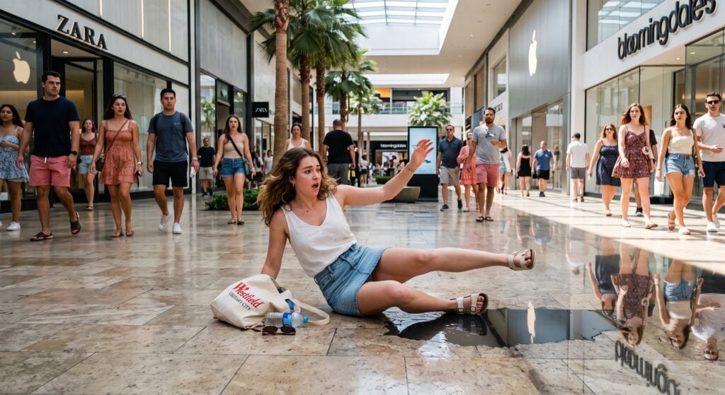 Wet Floor Accident in Los Angeles | California Slip and Fall Lawyer | Westfield Century City