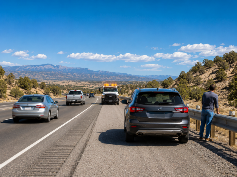 New Mexico move over law accident