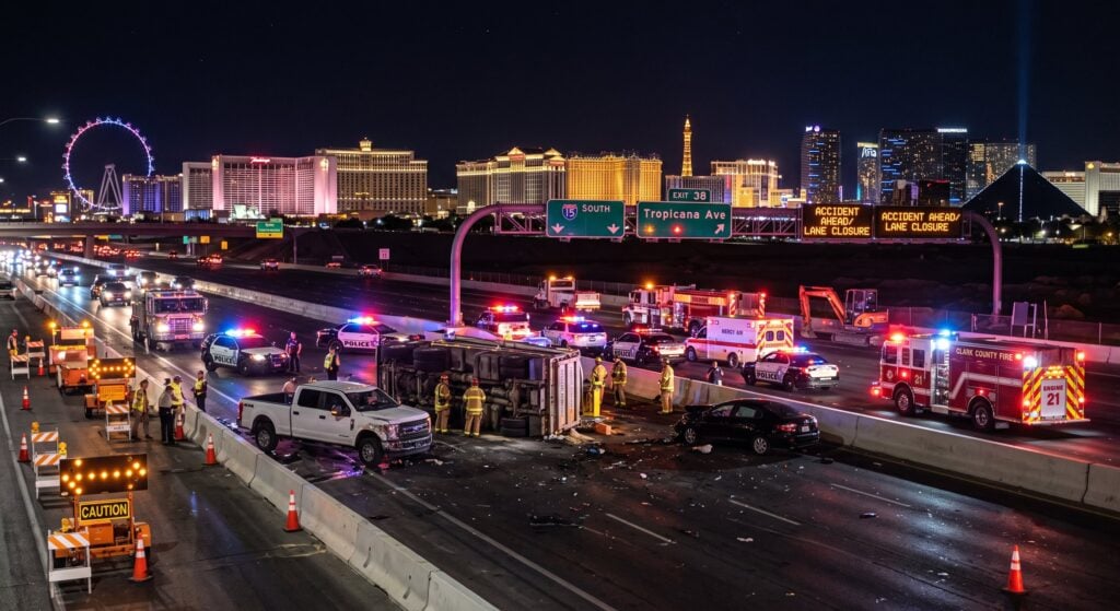 I-15 Construction Accident Claims in Las Vegas | Work Zone Injury Lawyer