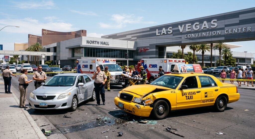 LVCC Taxi Accidents Lawyer | Las Vegas Convention Center Injury