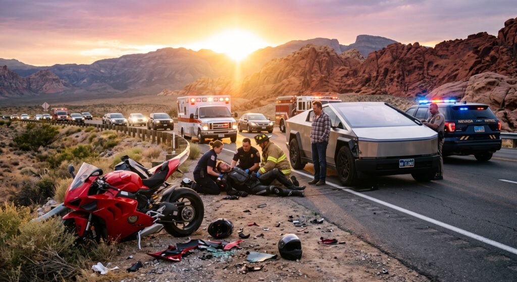 Red Rock Canyon Motorcycle Accidents | Las Vegas Bike Crash Lawyer
